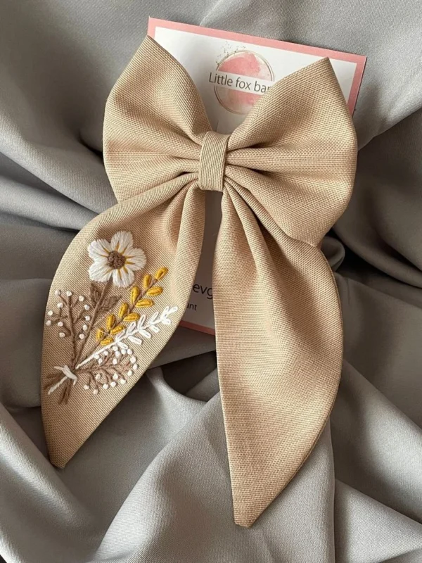 Embroidery Bows