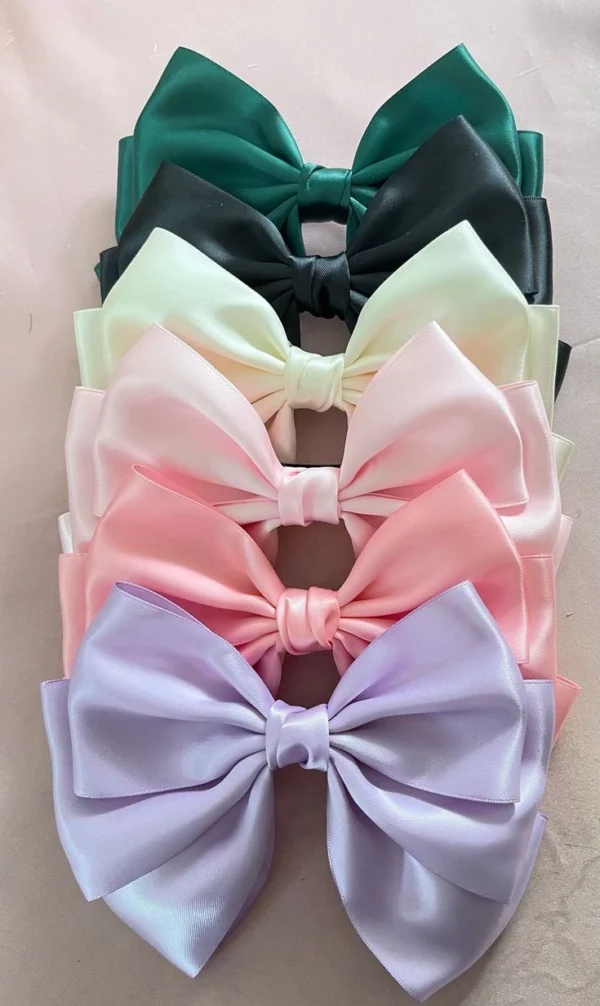 Satin Layered Bows
